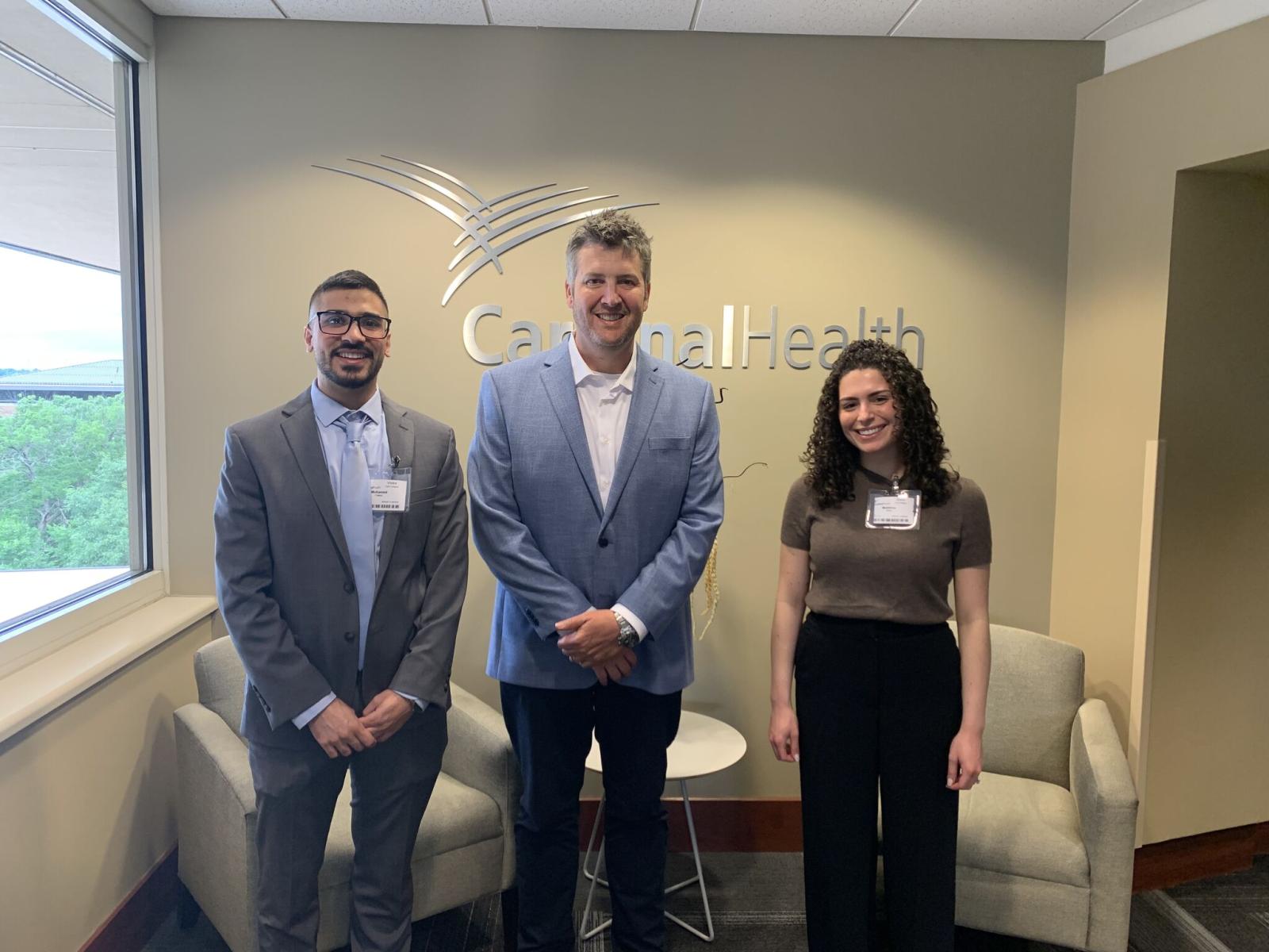 Fawaz and Mohamad with Cardinal Health leadership