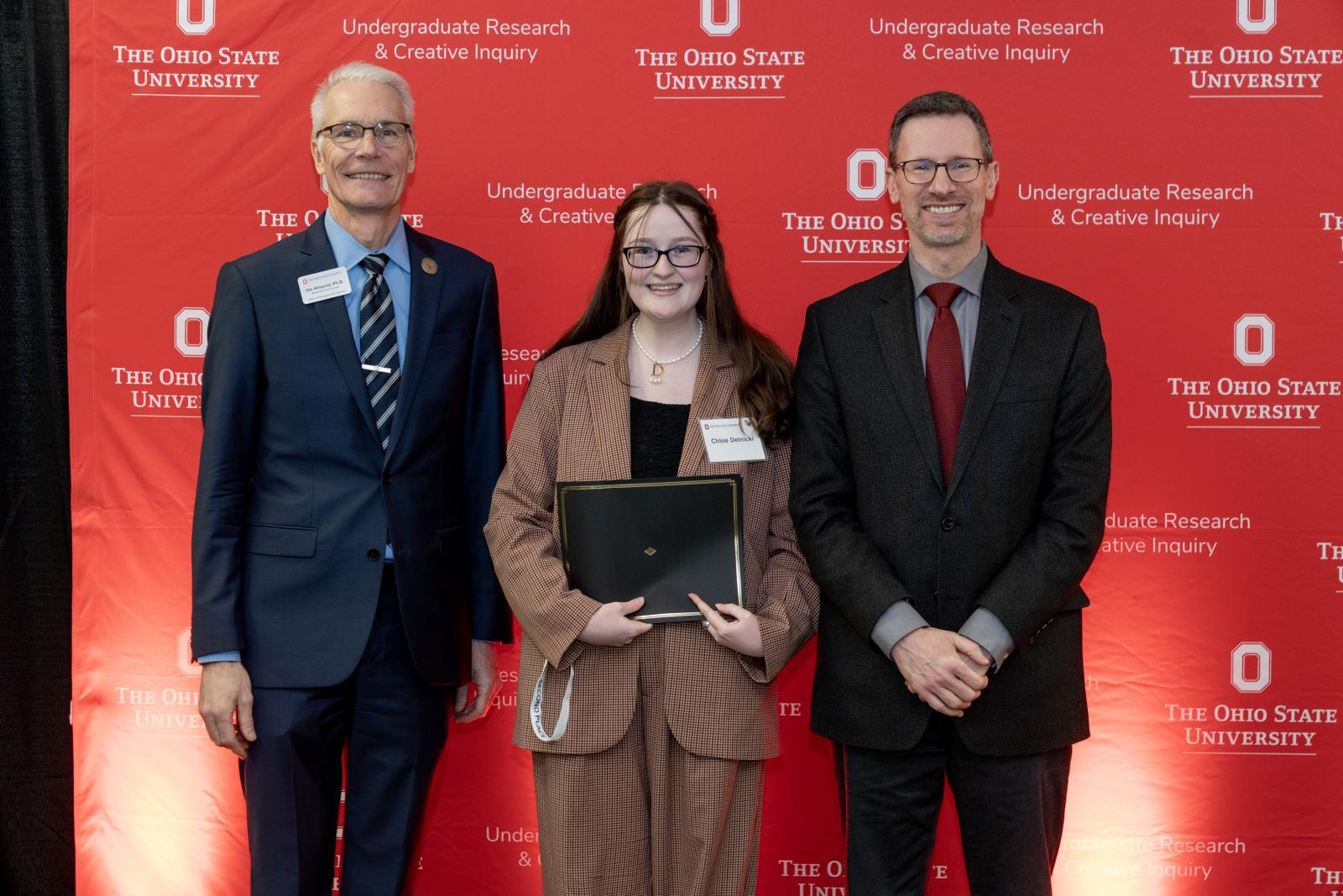 Chloe Delnicki at the Denman awards ceremony