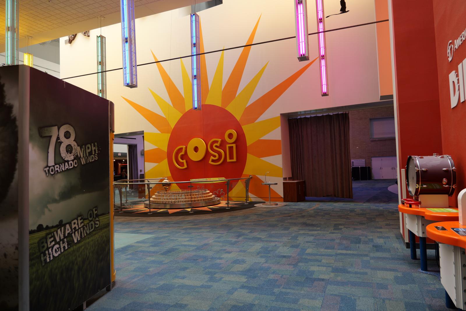 COSI Lobby pendulum display