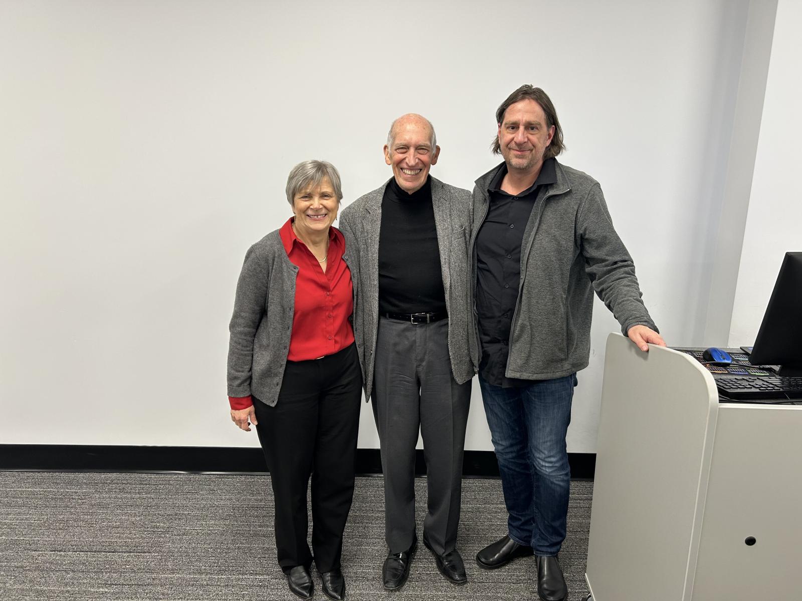 dean kroetz and dr sparreboom with dr benet