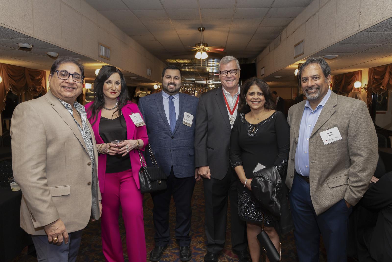 Alumni and friends at the celebration