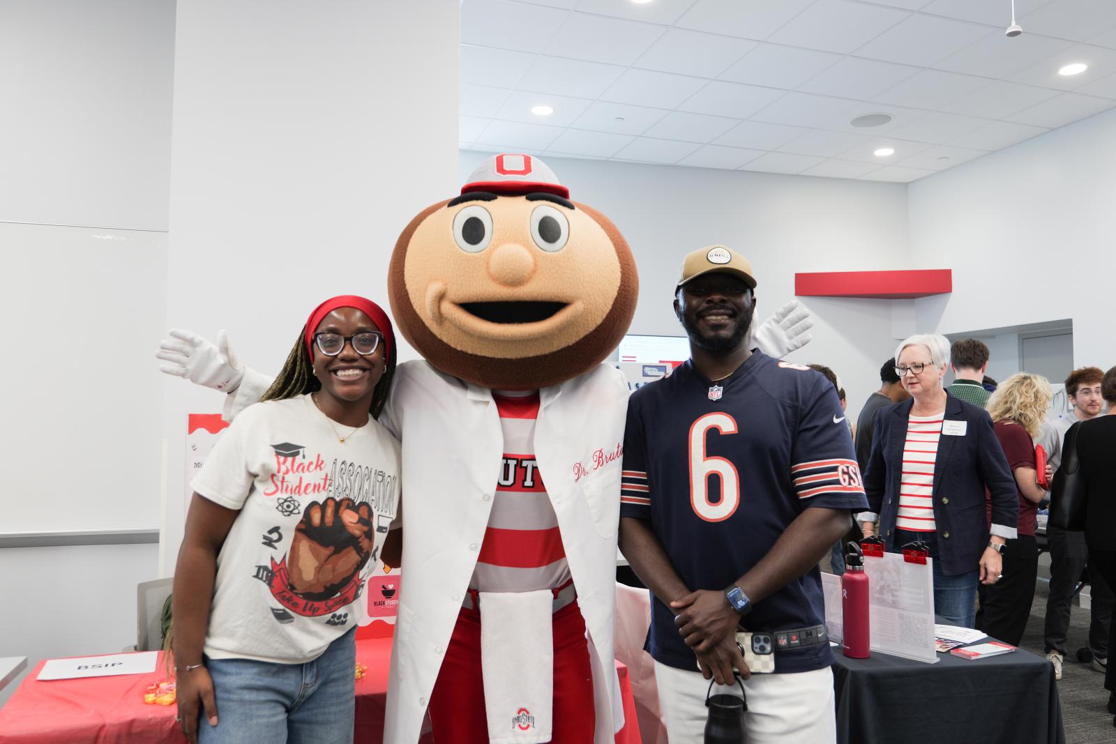 A member of BSIP, Brutus, and her guest 