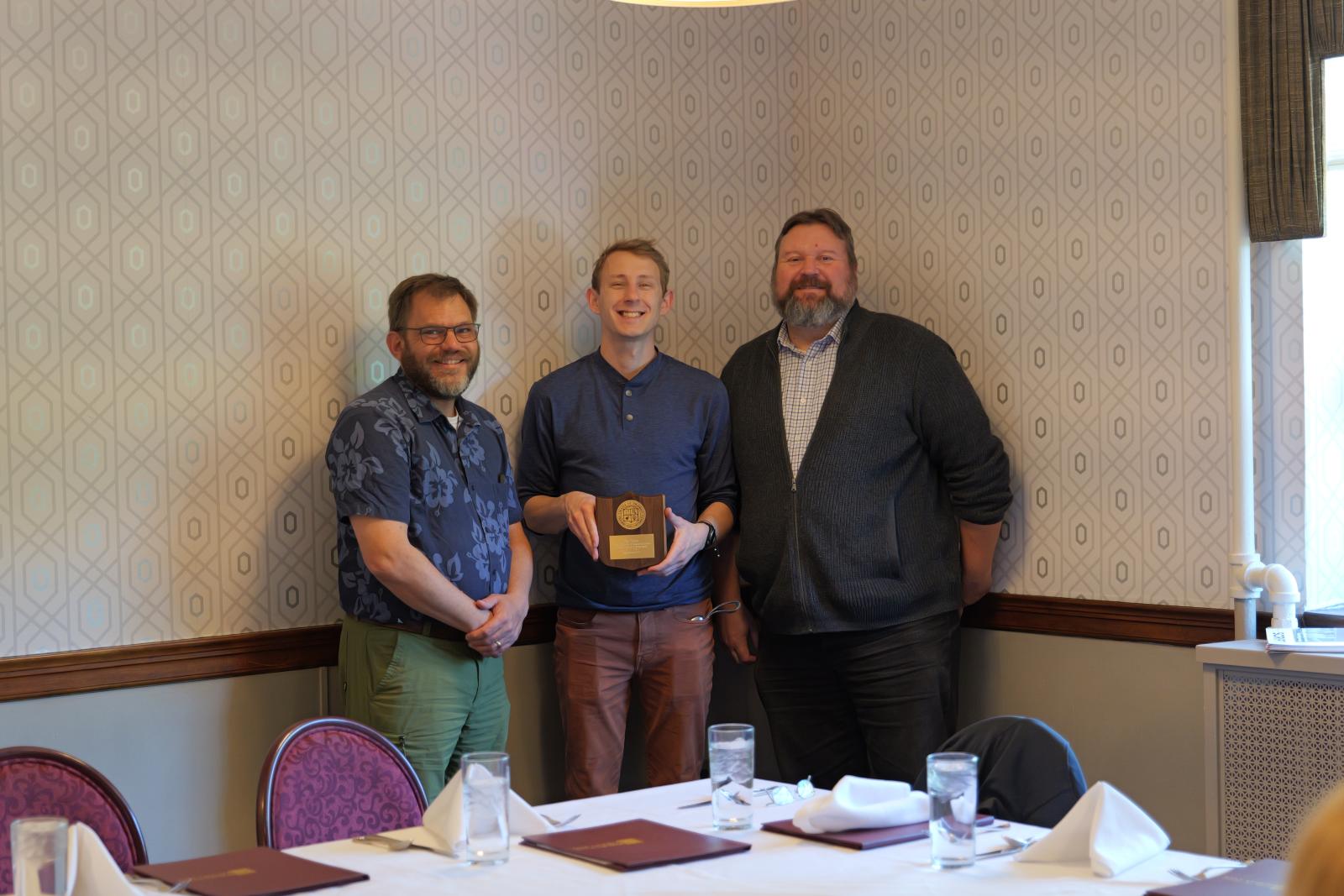 Dr. Mitton-Dry, Ben Haines and Dr. Fuchs