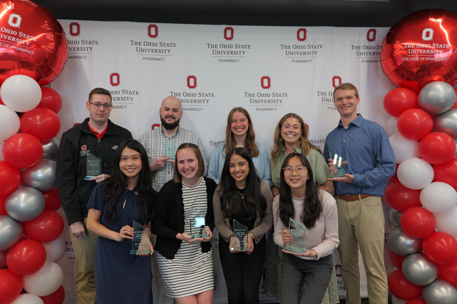 Excel awardees in a group