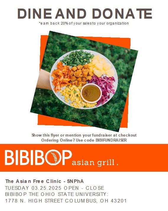 Bibibop flyer