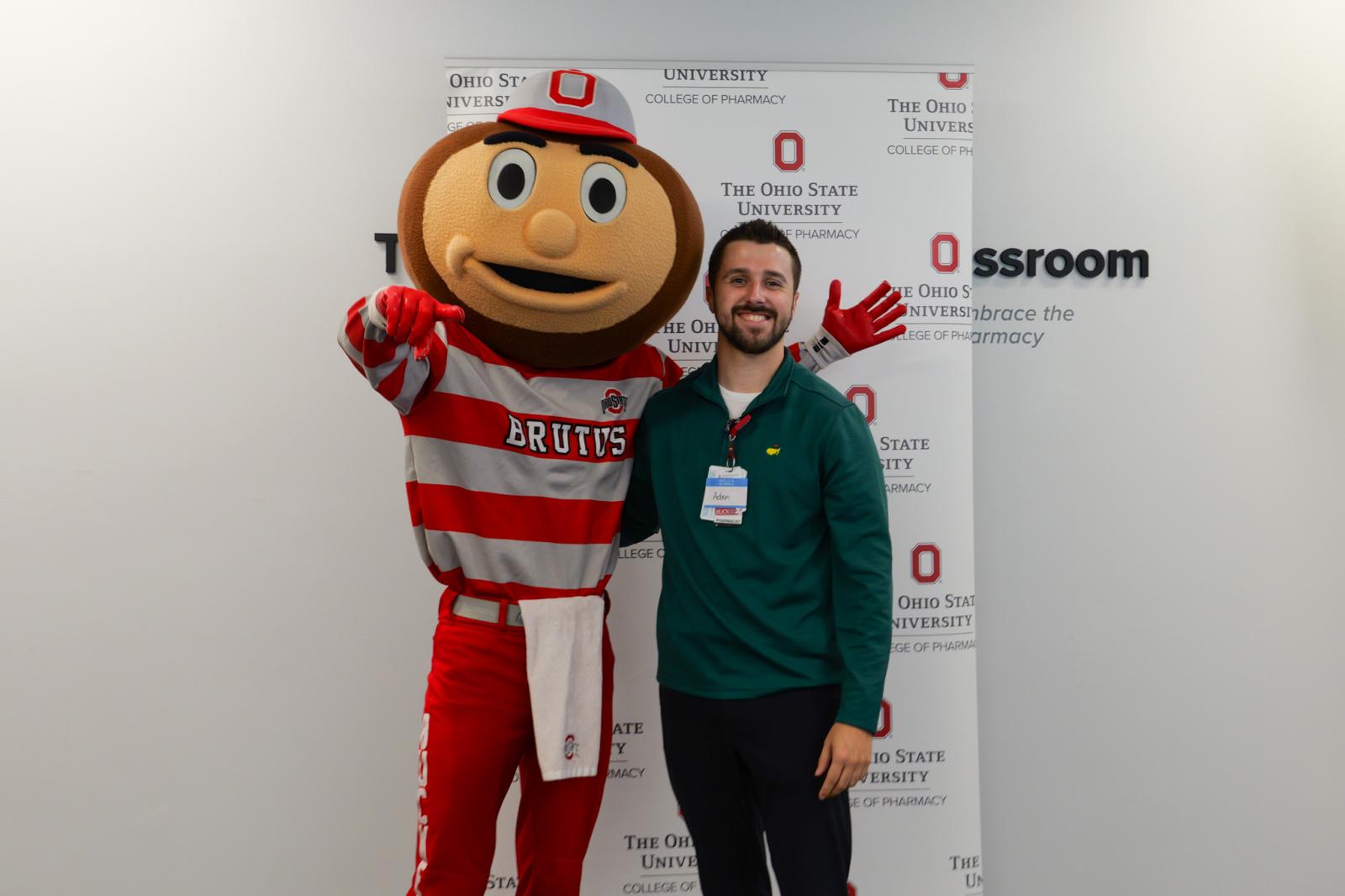 Student with Brutus