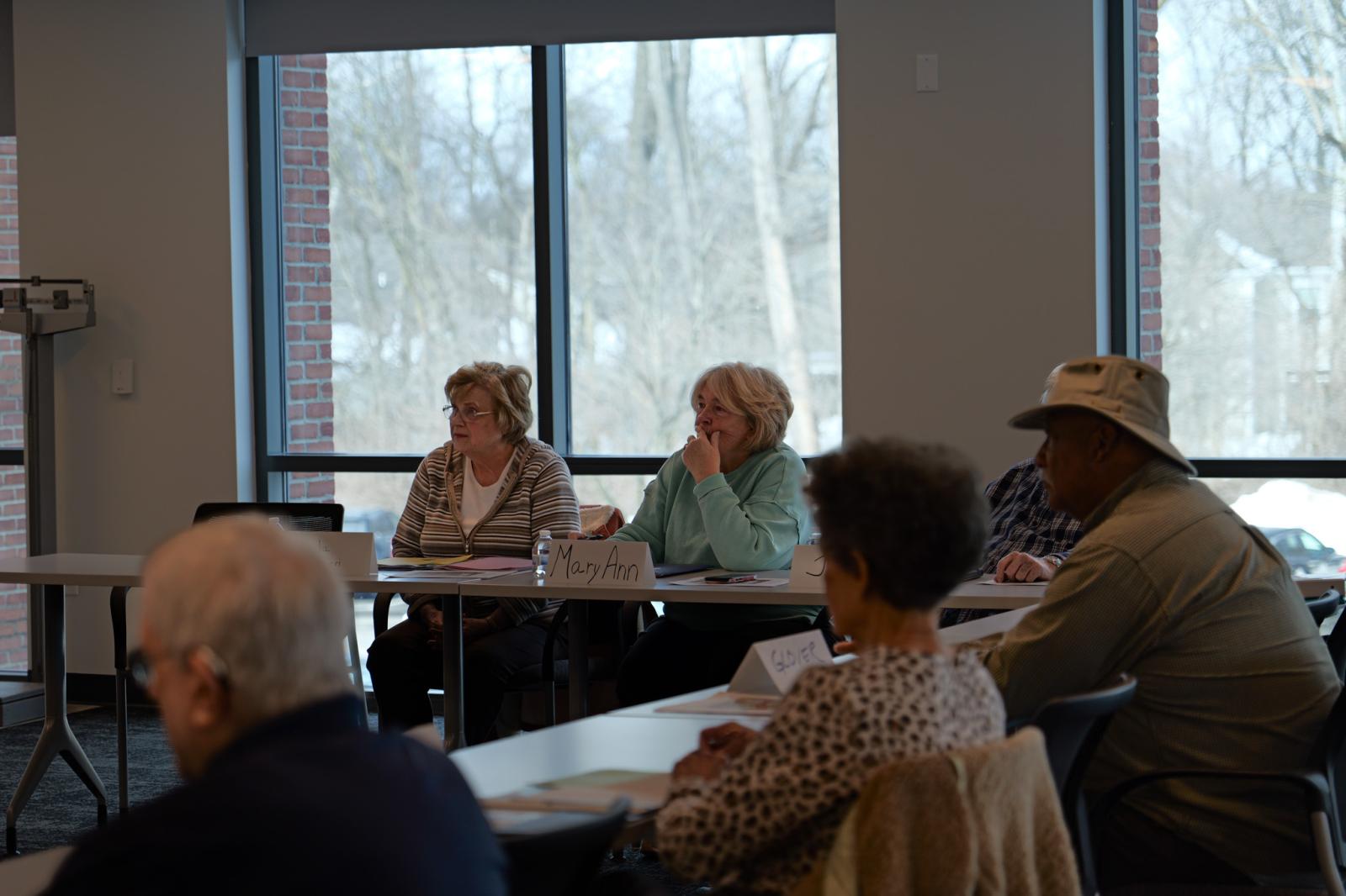 Participants at the education session