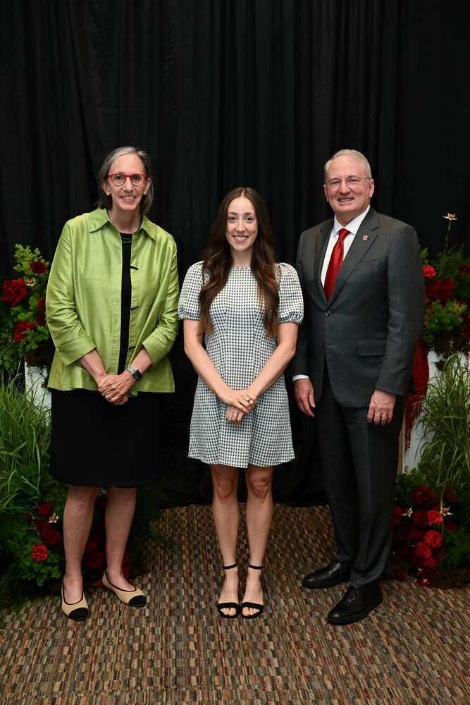 Dr. Forshay and a man and woman