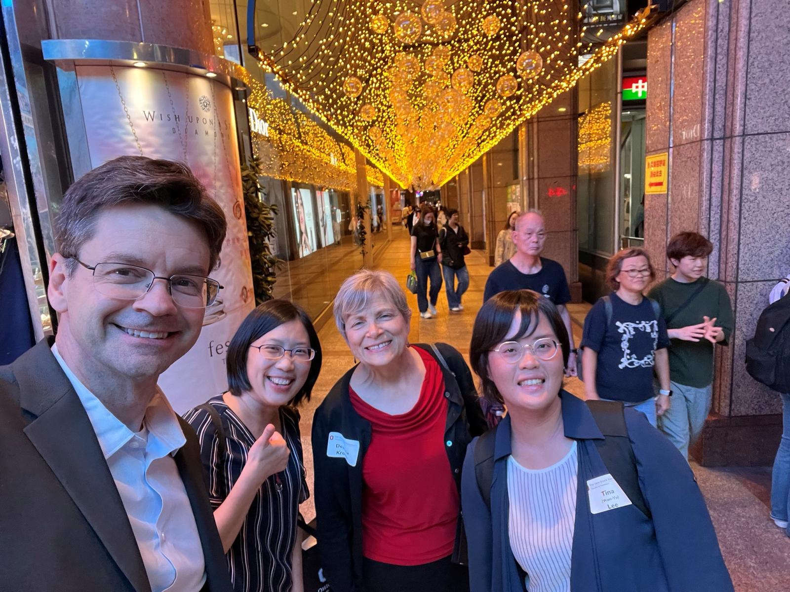 Drs. Phelps and Kroetz with National Taiwan University (NTU) collaborators