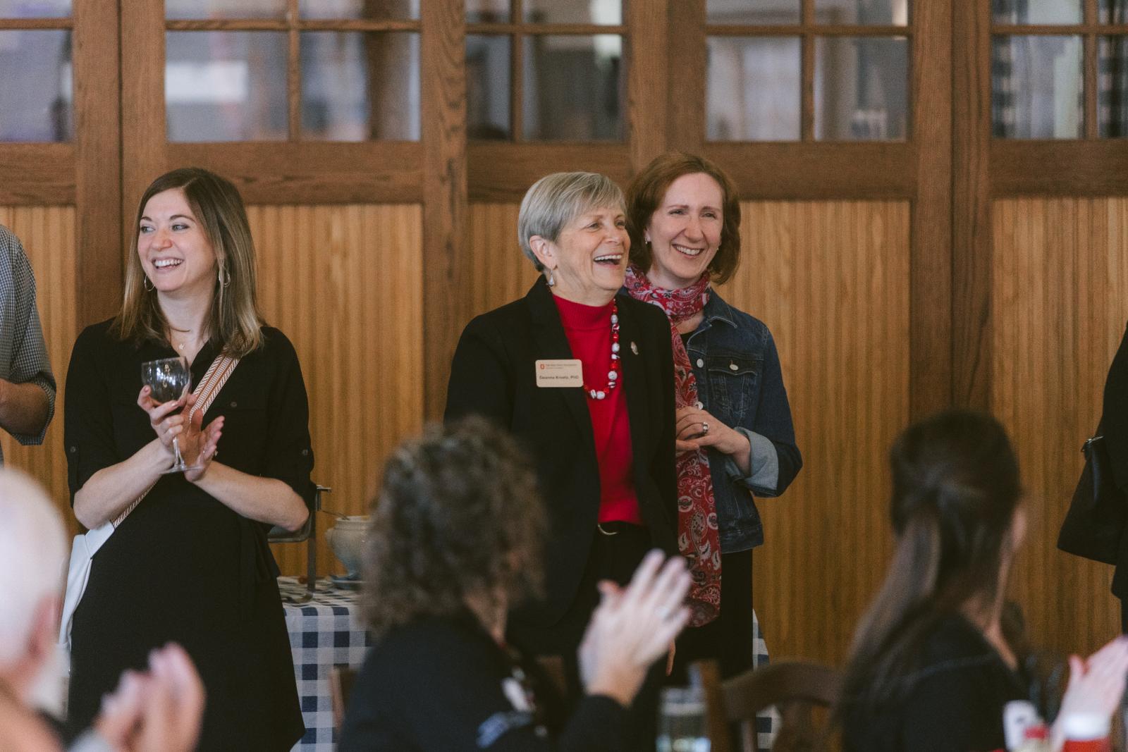 Dean Kroetz laughing