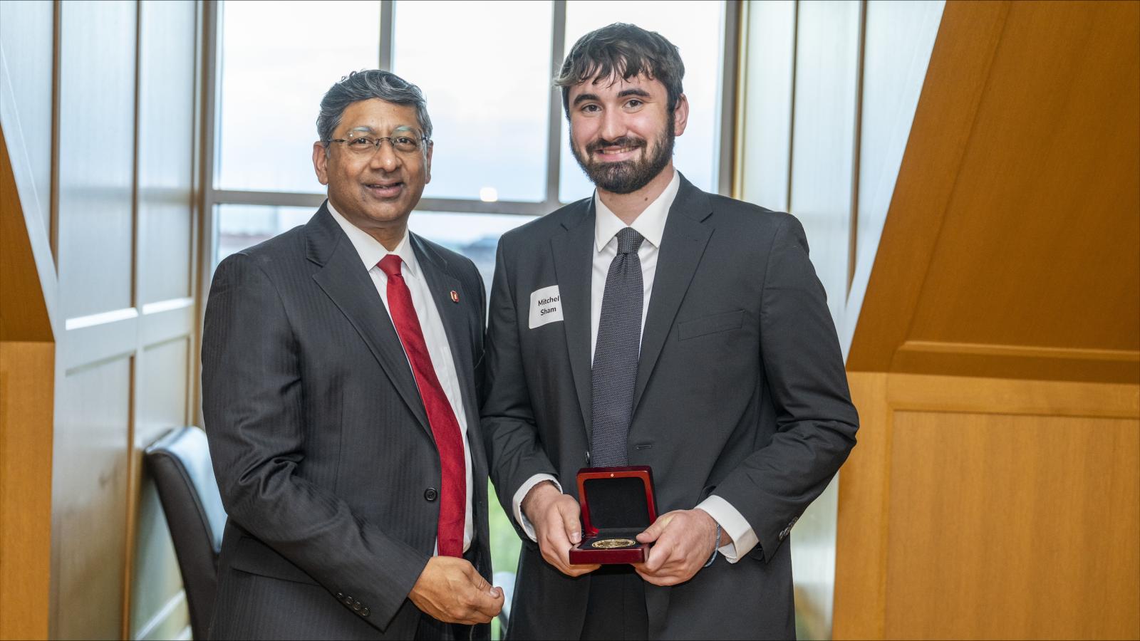 The President of Ohio State and Sham