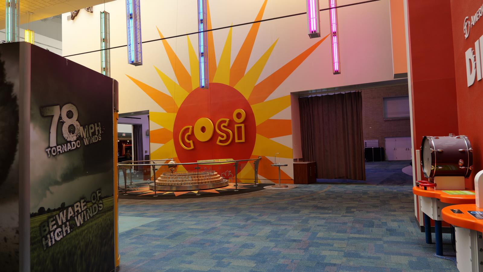 COSI Lobby pendulum display