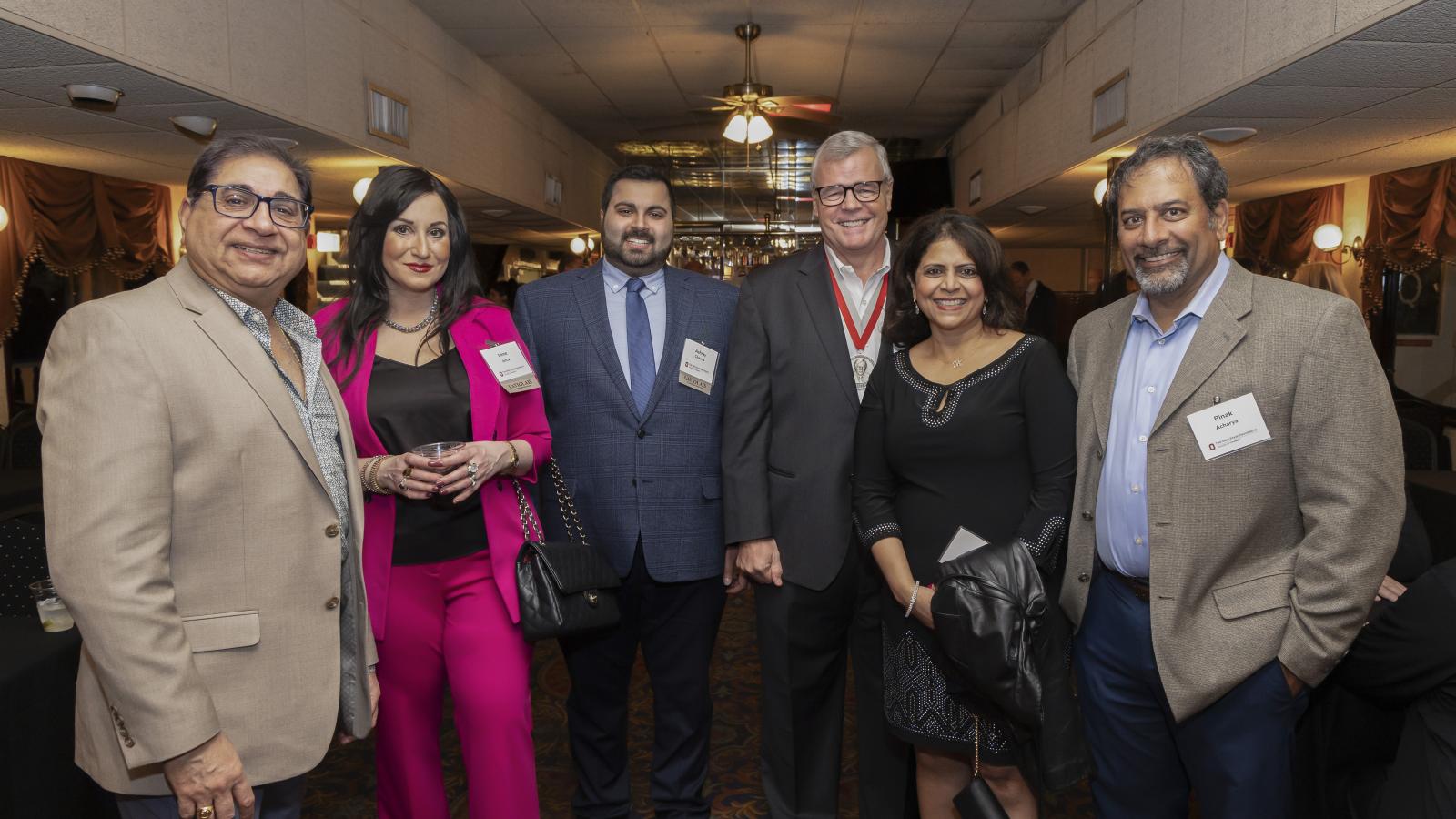 Alumni and friends at the celebration