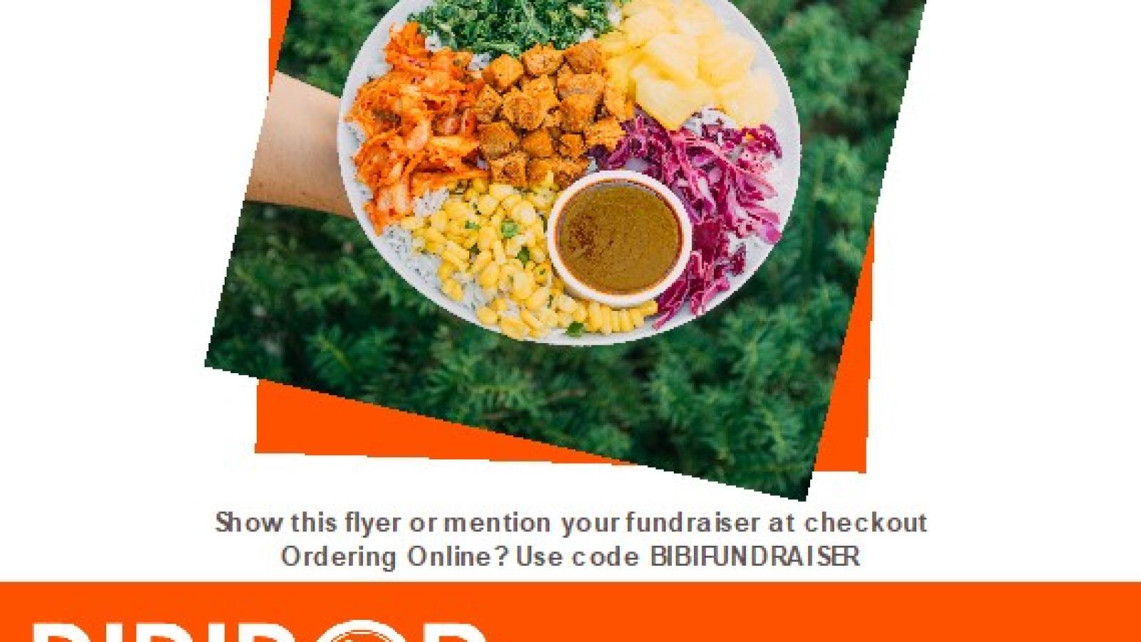 Bibibop flyer