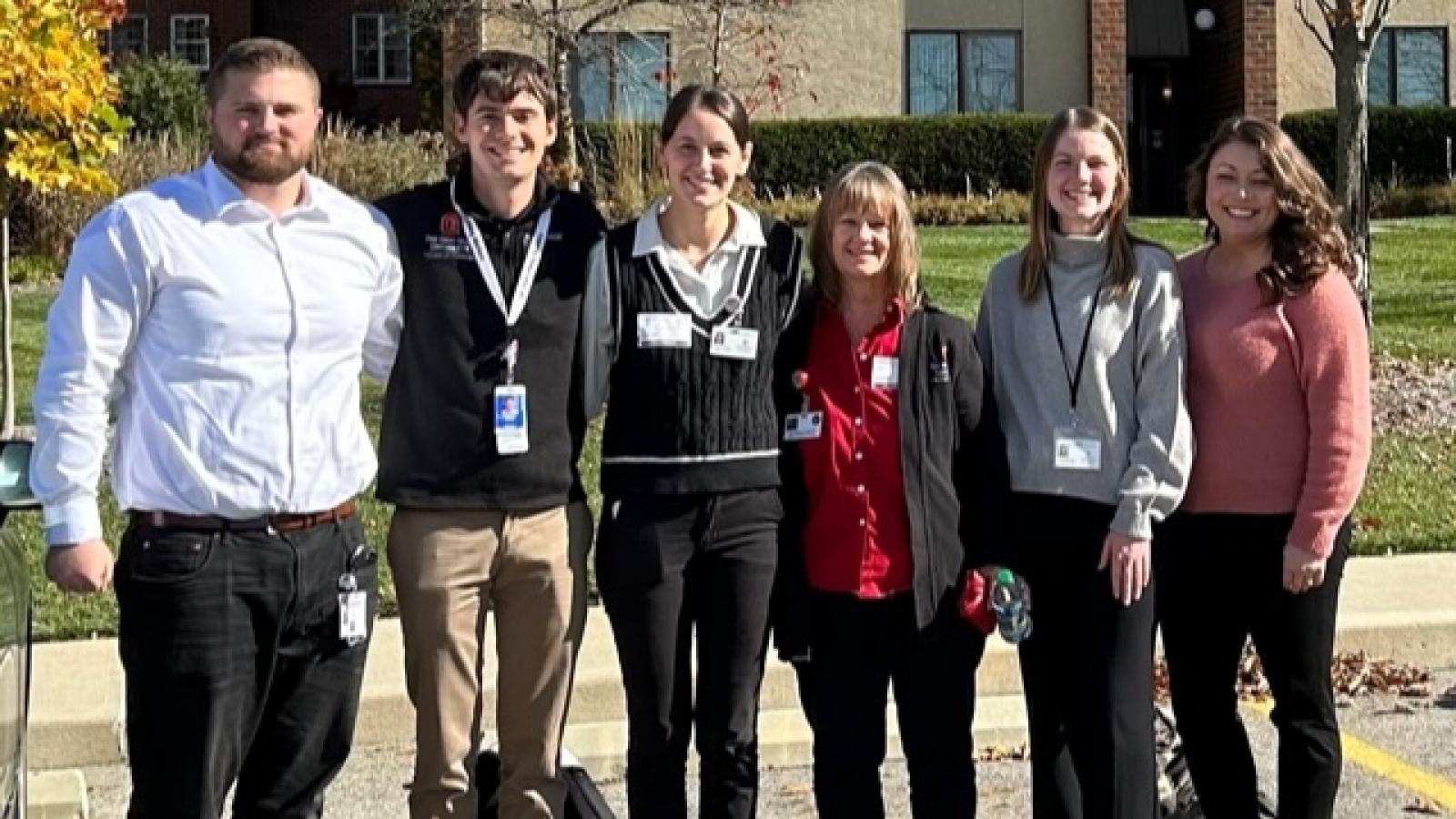 Group members of the Fall Prevention Project at Friendship Village