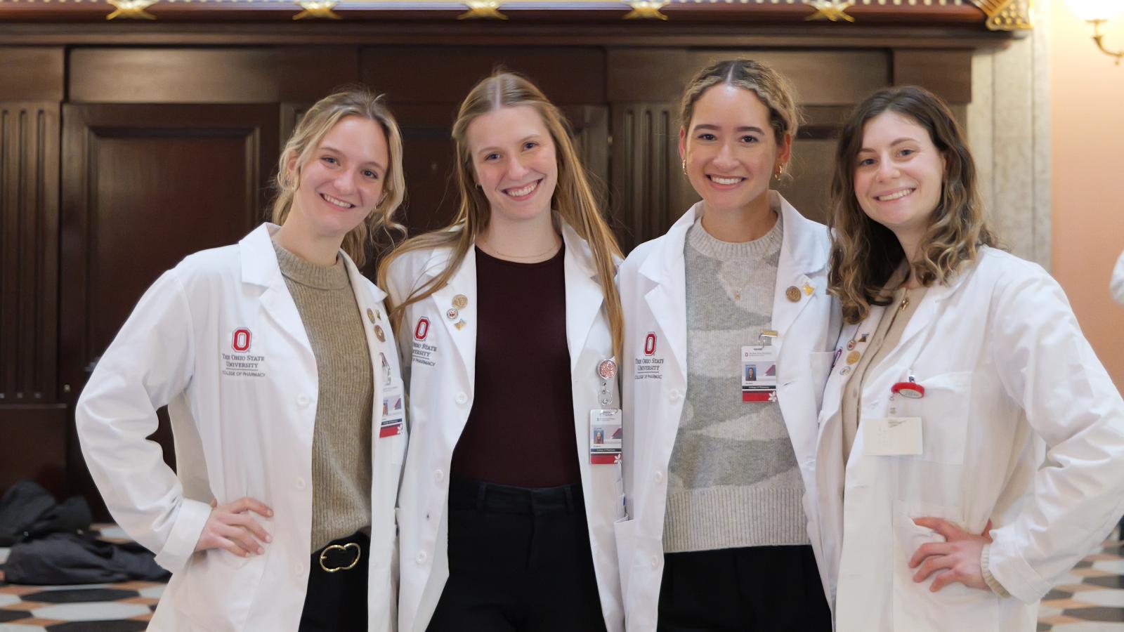 PharmD candidates at the Statehouse