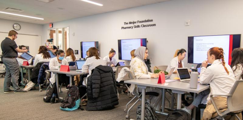 The Meijer Foundation Pharmacy Skills Classroom