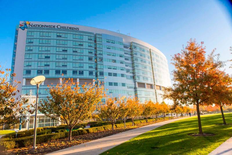 Nationwide Childrens Hospital Exterior shot