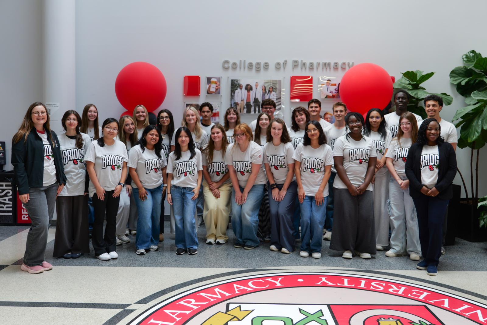 BridgeRx students and staff of BridgeRx