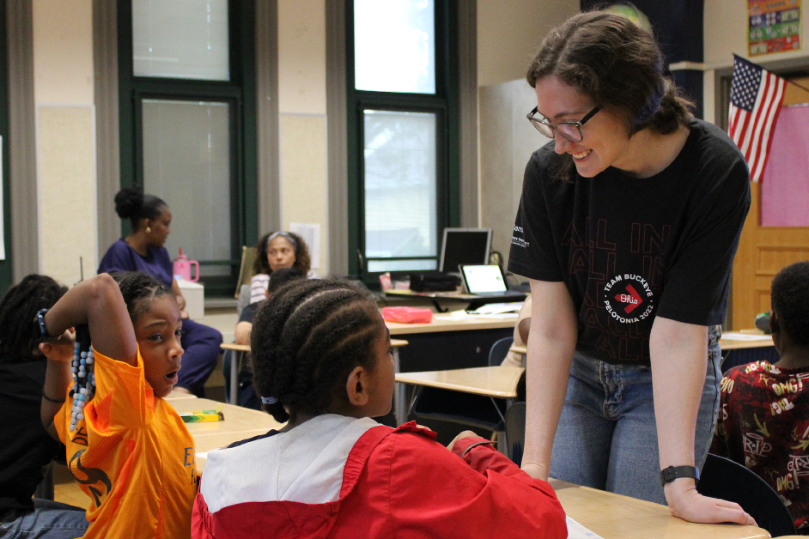 Josie Silvaroli teaching in CPS